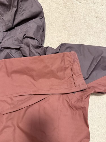 REI CO-OP Men's Rainier Rain Jacket Burgandy Size L - Picture 9 of 9
