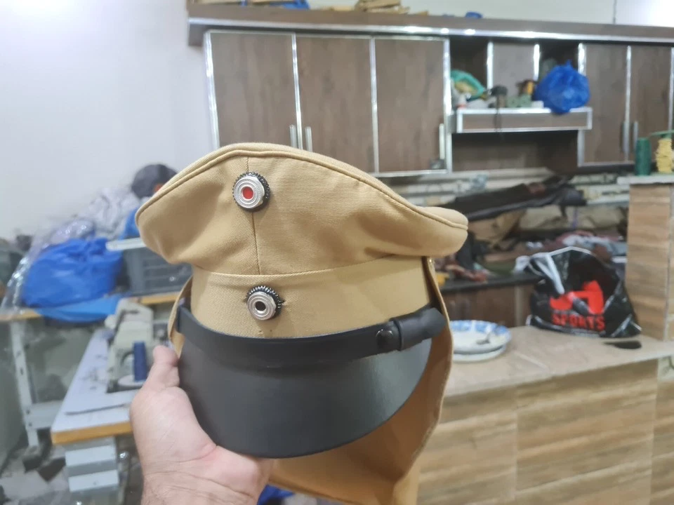 军队男帽米色7 1/4 码| eBay