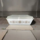 Vintage Pyrex Town & Country #0503 1 -1/2 Quart Refrigerator Dish with Lid EUC