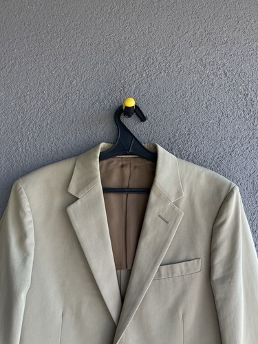 Blazer clásico de algodón Prada para hombre talla 48R color beige - Imagen 2 de 24