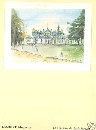 DRAVEIL + Essonne = Château de Paris-Jardins par M. LAMBERT - Picture 1 of 1