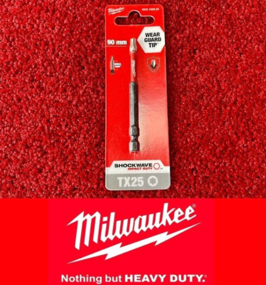 Original Milwaukee Shockwave Impact Duty TX25 x 90 mm Schraubbit