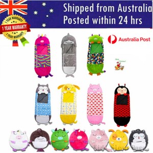 NEW Large Size Happy Nappers Sleeping Bag Kids Play Pillow Unicorn Xmas AU Stock | eBay