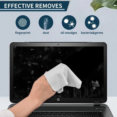 Hochwertiges Mikrofaser Brillen/Allzweck Reinigungstuch in PV-Beuteln - Bild 2 von 13