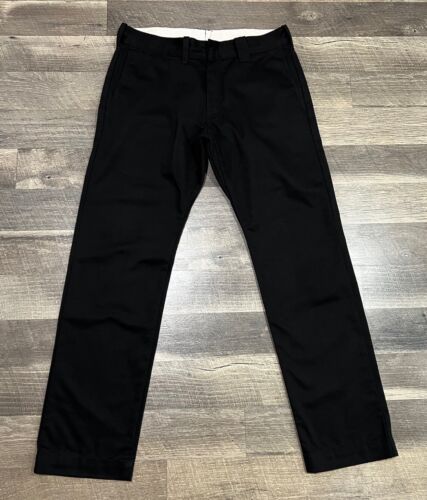 Samurai Work 34x32 Men Black Cotton Poly Canvas Pant Made In Japan