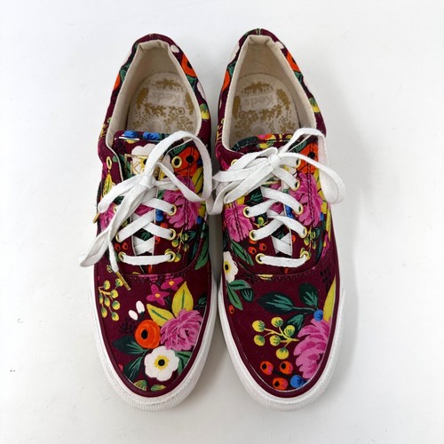 Anthropologie Keds x Rifle Paper Co. Anshor Vintage Blossoms Sneaker Size 7 - 第 3/9 張圖片