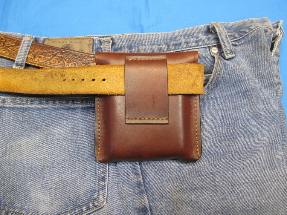 Leather Holster BOND ARMS, BACK UP  and COBRA BEARMAN, 38 Spl & 9MM R&L HAND - Image 4 of 4