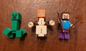 LEGO 21120 Minecraft The Snow Hideout 99% Complete