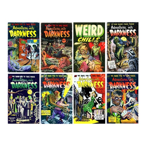 Comic Book Cover Sticker Assortment, 3 DIY Craft Sheets, Vintage REPRODUCTIONS - Picture 2 of 4