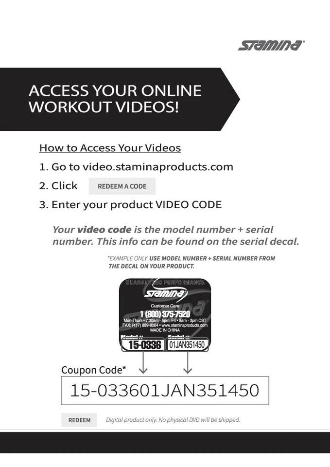 Space Saving Stamina Stepper With Upper Body Cords(New unopened in original Box) - Image 3 of 4