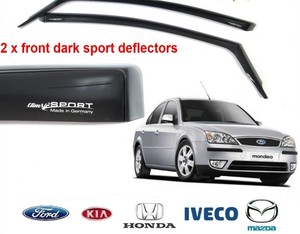 CLIMAIR Car Wind Deflectors OPEL VAUXHALL ANTARA 2006 onwards FRONT