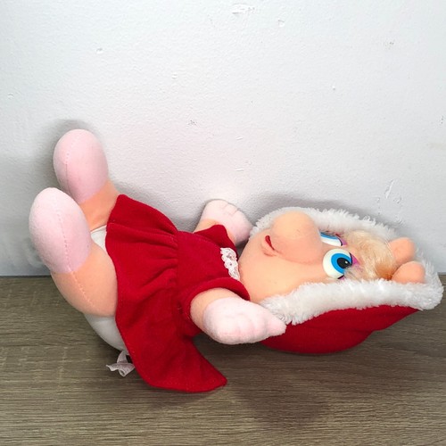 Mcdonalds Muppet Babies Miss Piggy Plush Stuffed Animal Toy Figure 1987 Vintage - Picture 6 of 12