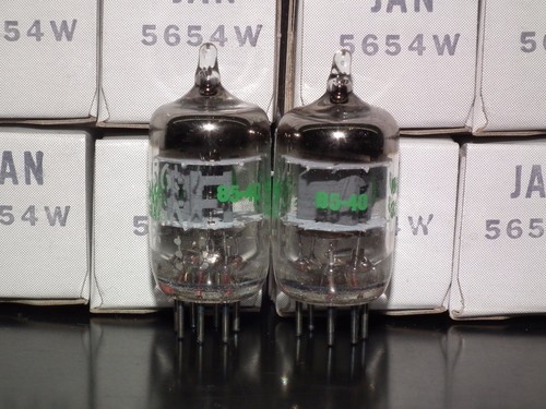 Par a juego nuevo en caja 5654w 6ak5w ef95 General Electric - Yaqin Little Dot - Imagen 5 de 9