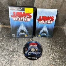 Jaws Unleashed (Sony PlayStation 2, 2006) Complete Manual - Tested