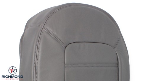 Ford Explorer XLT XLS 04-05 2X4 - Cubierta de asiento inferior lateral de cuero del conductor gris - Imagen 6 de 11