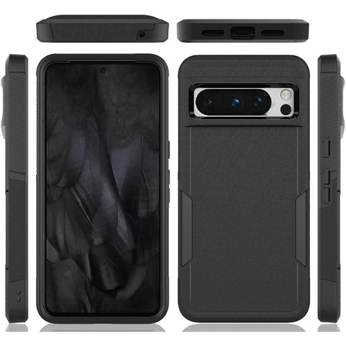 Funda blindada híbrida TUFF grado militar para Google Pixel 8 Pro - negra - Imagen 4 de 10