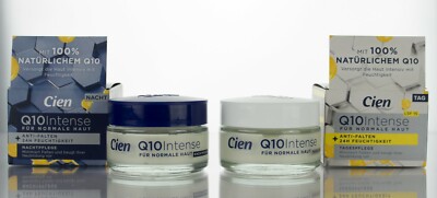 Cien Intense mit 100% Natürlichem Q10 Tag&Nacht Creme je 50ml =100ml