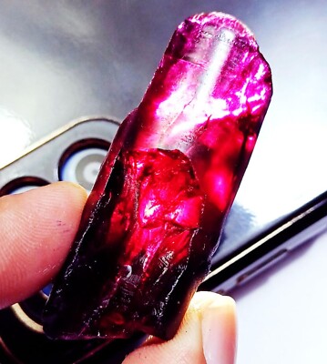 Harshj_0 Roter Natürlicher Ruby Grober Edelstein 106,45 Ct Zertifiziert