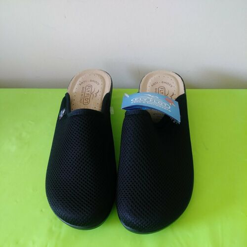 Fly Flit Italian Mesh Slippers Black Size 7.5 Available in different colors,size