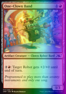 MTG Magic the Gathering One-Clown Band (117/654) Unfinity NM