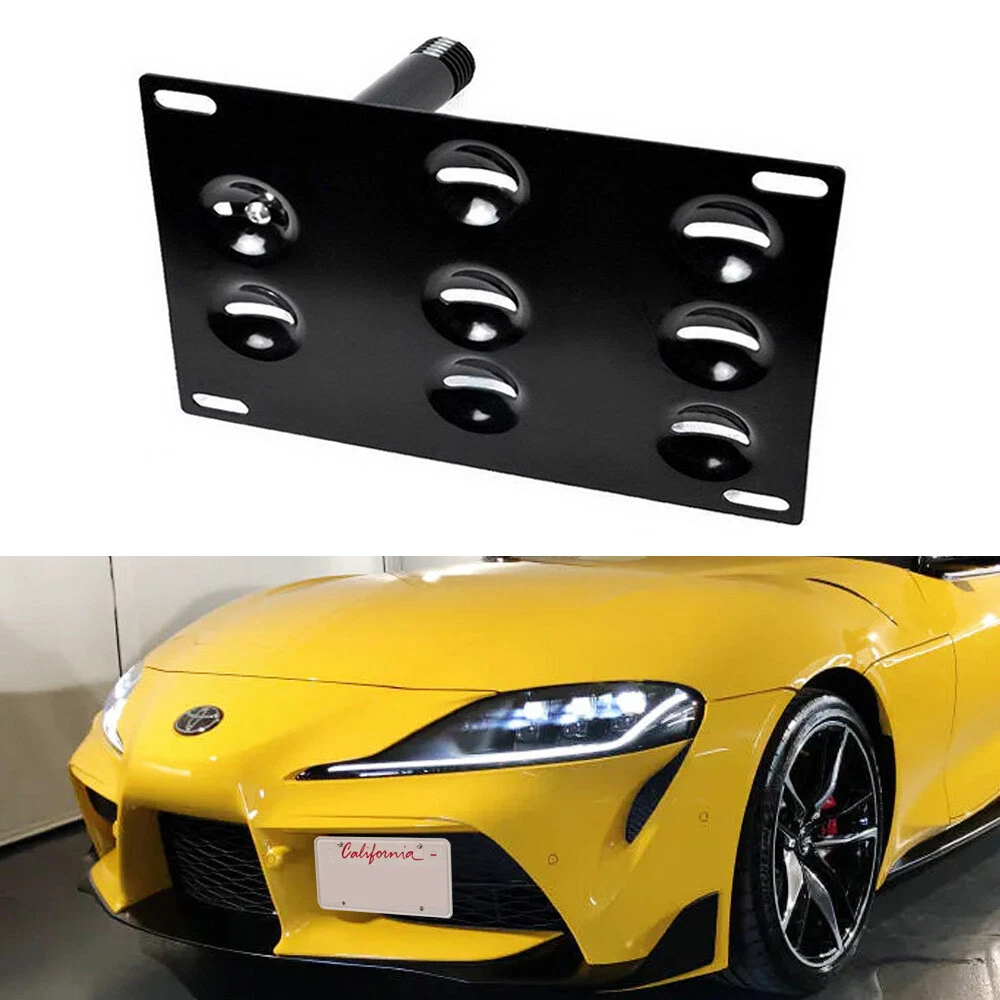 Toyota supra license plate frame deals