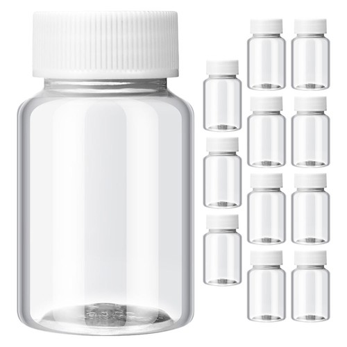 12 Pcs Storage Bottle Travel Refillable Containers Bottles Empty