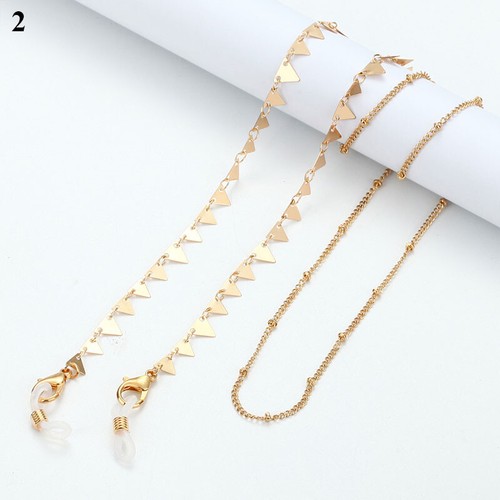 Glasses Neck Chain Lanyard Metal Sunglasses Strap ReadingCord Spectacles Holder$ - Picture 14 of 42