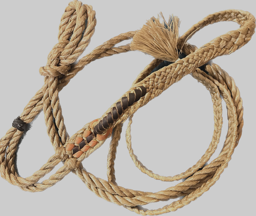 Lenkseil Reitseil Länge mit Knoten Bullenreiter Rodeo Ausrüstung Hand Kolophonium - Bild 9 von 10