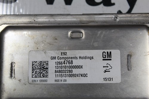 12656993 Sierra Silverado 2014-16 CTS Engine Control Unit ECU OEM 3M4 403 B1 - Picture 2 of 4