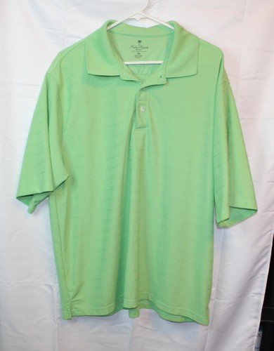 Palm Beach Golf Performance Polo Shirt green, XXL 100% Polyster.