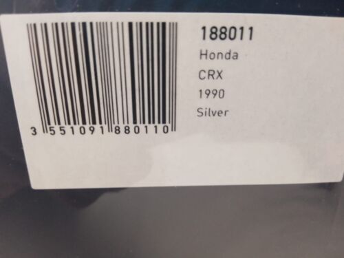 NOREV Honda Crx Plata 1990 1/18 188011 - Imagen 3 de 3