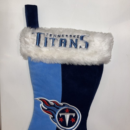 Medias de Navidad Tennessee Titans Forever Collectibles azul/azul claro NFL - Imagen 2 de 7