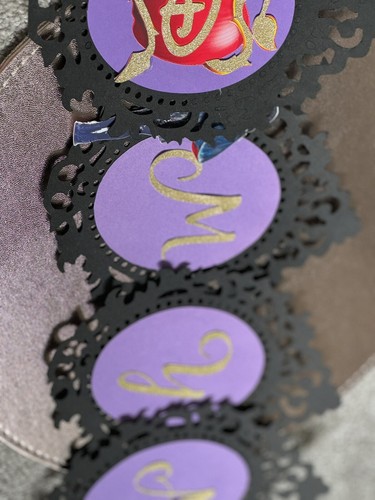 Descendants bunting Personalised party decoration / Named birthday Banner Decor - Picture 15 of 15