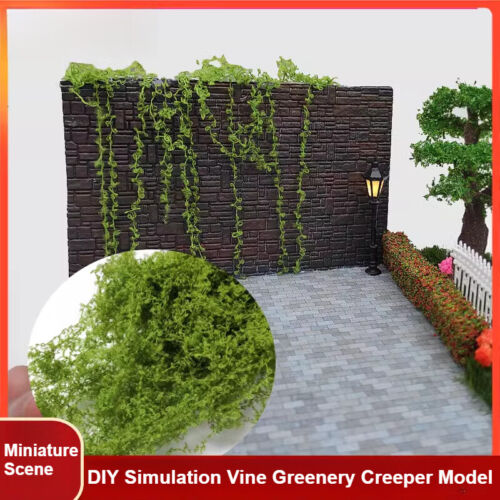 Diorama Moss Vine Greenery Creeper Model City Street Leaf Scene Model Accessory - Picture 3 of 36