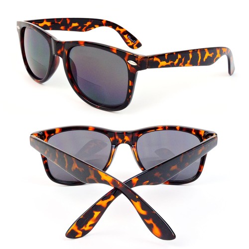 Bifokal Sonnenleser großes Gestell Retro Stil Lesen Sonnenbrille - Bild 2 von 5