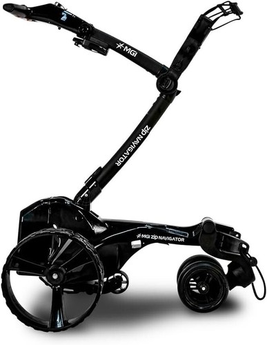 MGI Zip Navigator Motorized Golf Push Cart w/ Signature Series Power Bank Bundle - Picture 9 of 9
