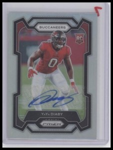 #394 YaYa Diaby 2023 Panini Prizm Autographs Prizm Silver