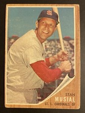 1962 Topps - #50 Stan Musial