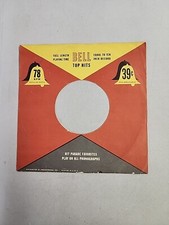 45 RPM 7" RECORD SLEEVES CO. SLEEVE 1 PACK SEE PHOTOS - Bell SLV177