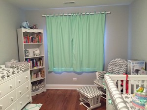 Details About Gently Used Mint Green Blackout Curtains For Nursery 2 Panels Details About Gently Used Mint Green Blackout Curtains For Nursery 2 Panels