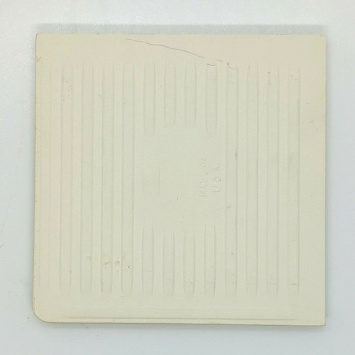 1 pc Parchment Light Tan Crystal Glazed Ceramic Tile 4-3/8" Florida dbl bullnose - Picture 2 of 5