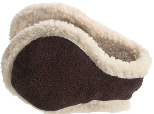 180s Women's Metro Faux Suede Adjustable Behind-The-Head Ear Warmer Ear Muffs - 第 4/4 張圖片