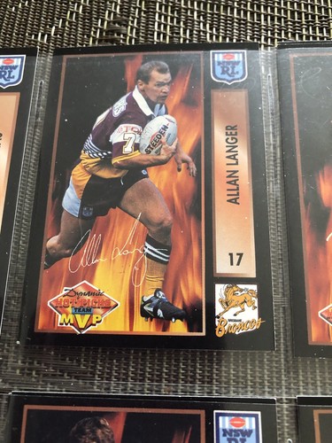 NSW RL Dynamic 1994 Trading Cards Series 1 - (15) Cds 5/17/31/39/47/61/72/81/98 - Picture 4 of 10
