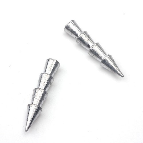 50pcs Fishing Nail Weights Insert Sinkers Wacky Worm Weights Pencil Sinkers Kit - Picture 6 of 14