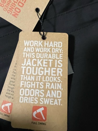 Tecnología Carhartt Force 37.5 Calor Resistente al Agua Lucha Olores Seca Sudor XL - Imagen 6 de 9