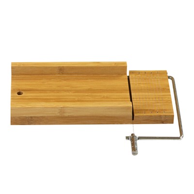 Wooden Soap Cutter Beveler Cheese Chocolate Wire Slicer Candle DIY Cutting Tool