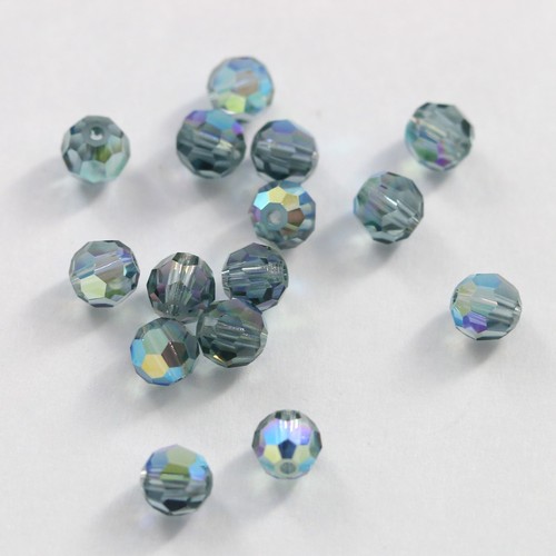 Genuine SWAROVSKI #5000 4mm ROUND CRYSTAL BEAD ~Many Color ~ AB / 2X / Coating - Picture 11 of 42