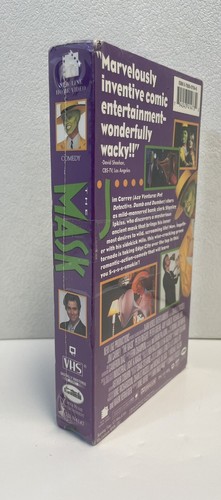 RARE The Mask - VHS Factory Sealed - 1st Print - NOS - Jim Carrey - Video Movie - Picture 4 of 7