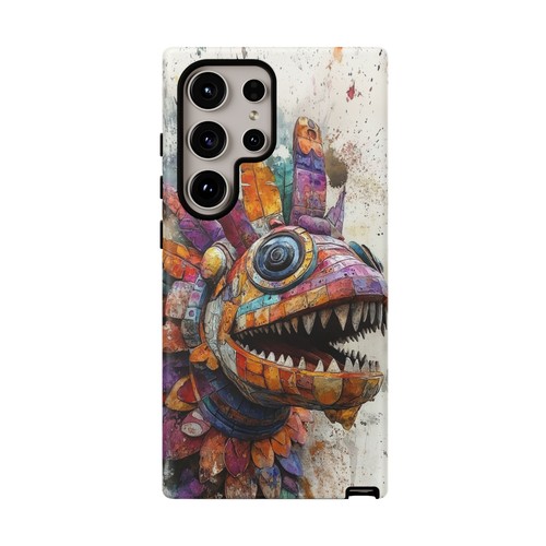 Aztec Xolotl Art - Phone Ink Case for iPhone, Galaxy, Pixel - Picture 222 of 281