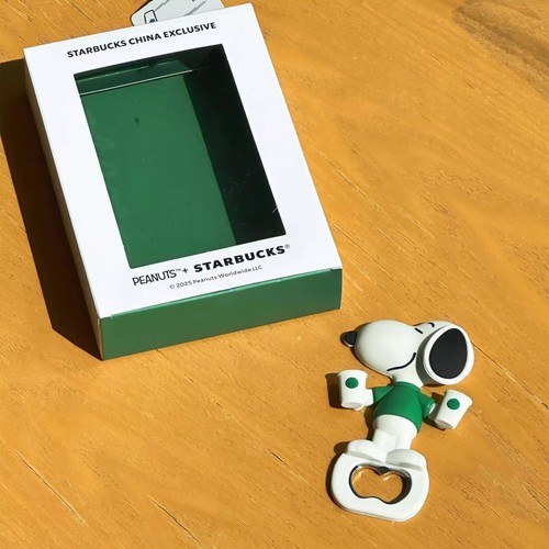 Starbucks Snoopy Form Mehrzweck Kühlschrank Aufkleber Magnet Flaschenöffner - Bild 5 von 7